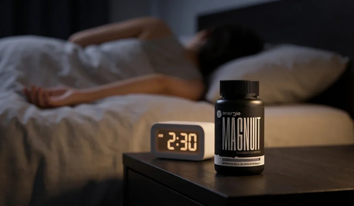Magnesio para la recuperación muscular: por qué amaneces cansado aunque duermas ocho horas