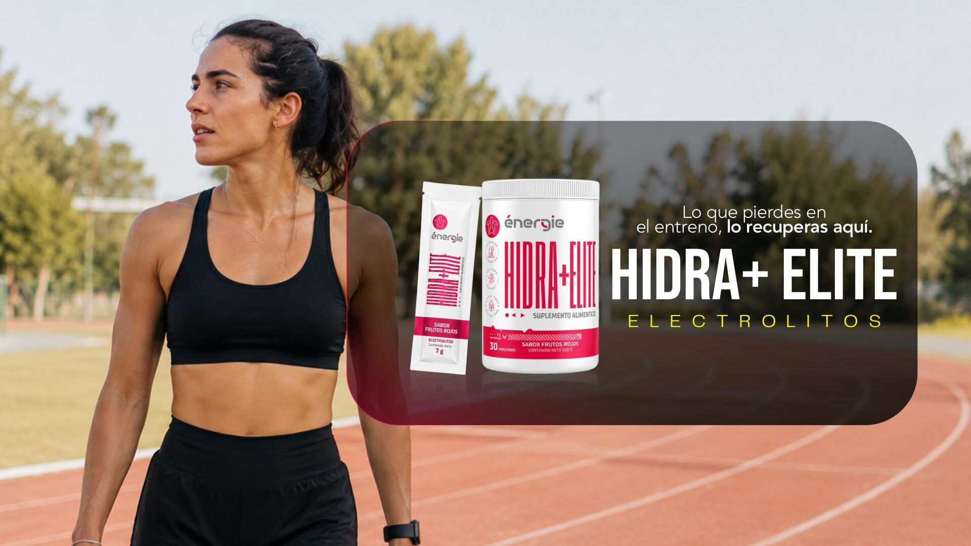 HIDRA+ ELITE electrolitos: lo que pierdes en el entreno, lo recuperas aquí
